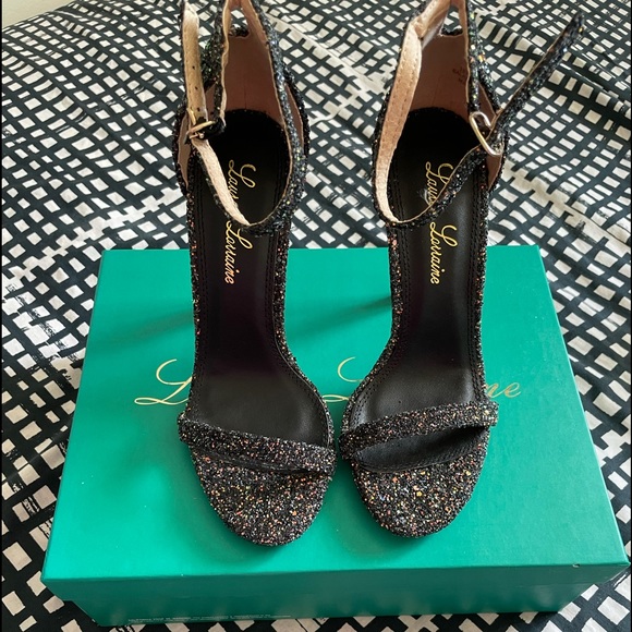 Bling bling ankle strap sandales - Picture 2 of 2